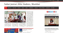 Desktop Screenshot of ahlehadeesmumbai.org